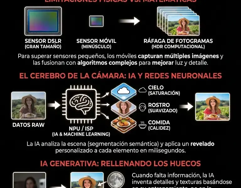 Infografica: El enga&ntilde;o computacional: c&oacute;mo la IA falsifica tus recuerdos