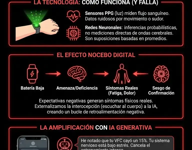 Infografica: El placebo de mu&ntilde;eca: por qu&eacute; tu reloj te hace sentir exhausto