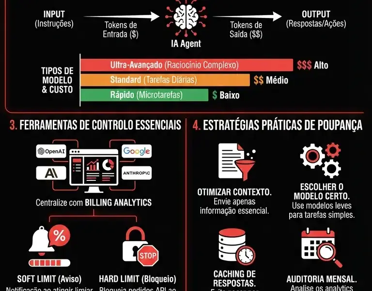 Infografica: Fatura&ccedil;&atilde;o ao Consumo: Guia de Poupan&ccedil;a com a IA