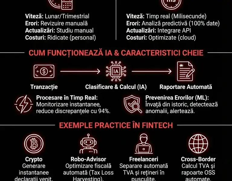 Infografica: Ghid Complet pentru Raportarea Normativă Automatizată &icirc;n FinTech