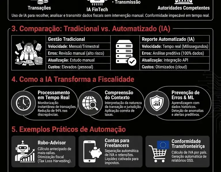 Infografica: Guia Completo sobre o Reporte Regulamentar Automatizado na FinTech