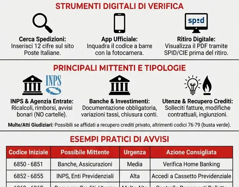 Infografica: Guida Completa alla Raccomandata Market 685 e 686