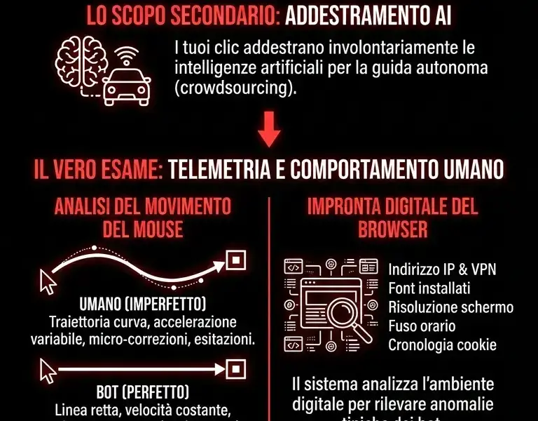 Infografica: Il trucco dei semafori: cosa registra davvero il test di sicurezza