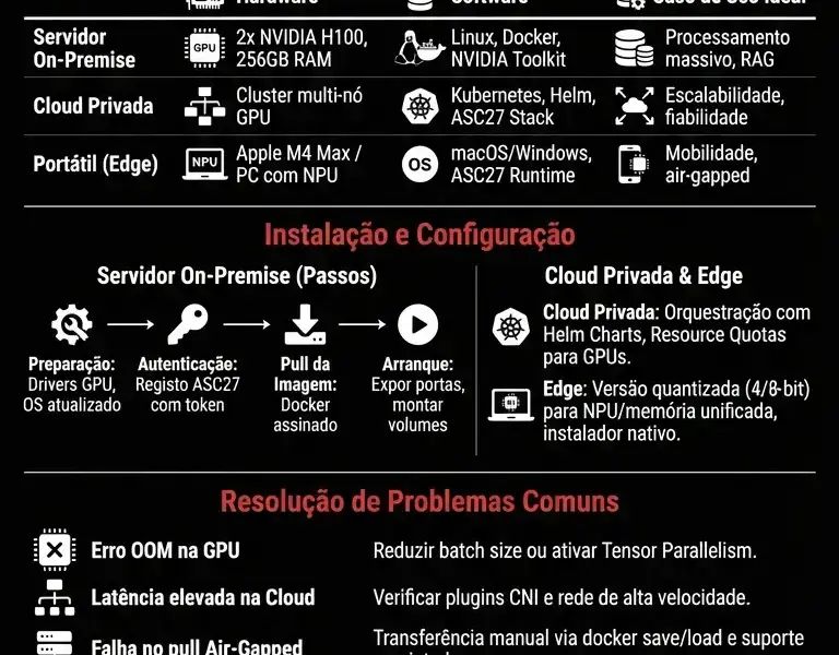 Infografica: Implementa&ccedil;&atilde;o do Vitruvian-1 On Premise: Guia Completo