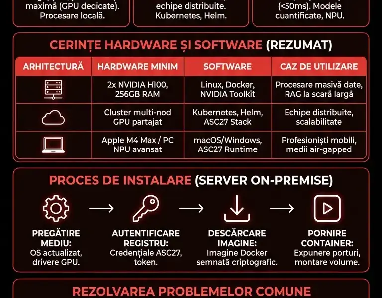 Infografica: Implementarea Vitruvian-1 On Premise: Ghid Complet
