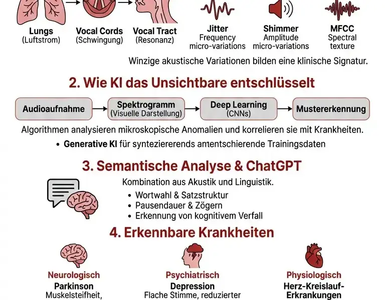 Infografica: KI entschl&uuml;sselt dieses unsichtbare medizinische Signal in Ihrer Stimme