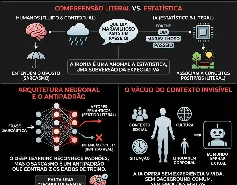 Infografica: O curto-circuito da IA: o &uacute;nico teste em que as m&aacute;quinas falham