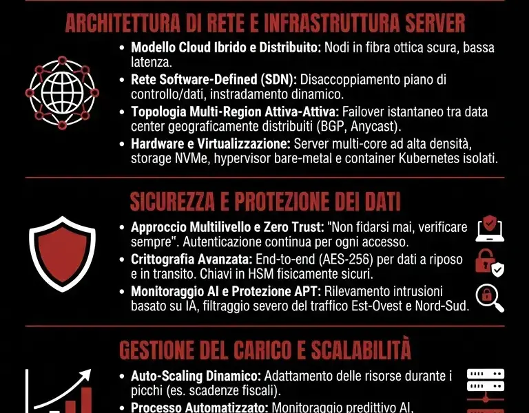 Infografica: Polo Strategico Nazionale: Architettura e Sicurezza Dati PA