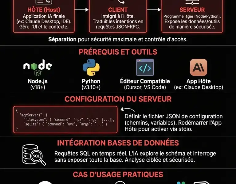 Infografica: Protocole MCP Anthropic : Le Guide Ultime