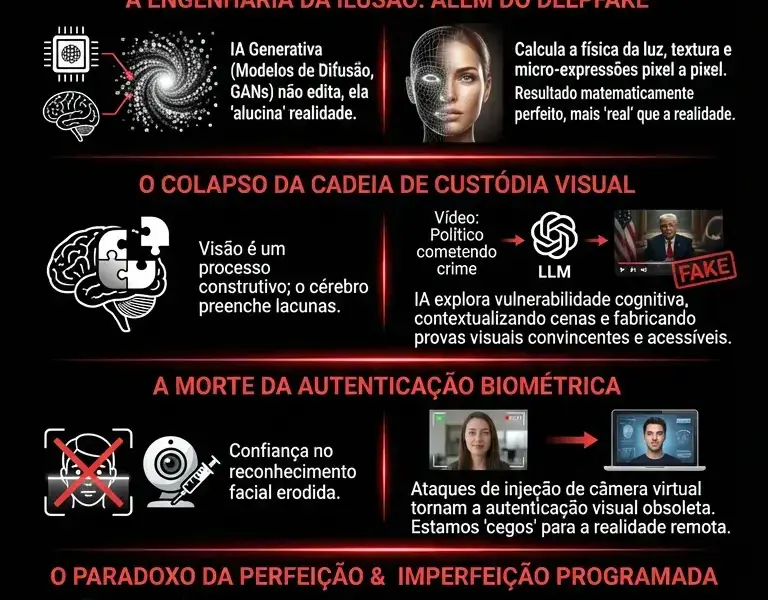 Infografica: Realidade sint&eacute;tica: por que seus olhos n&atilde;o s&atilde;o mais testemunhas