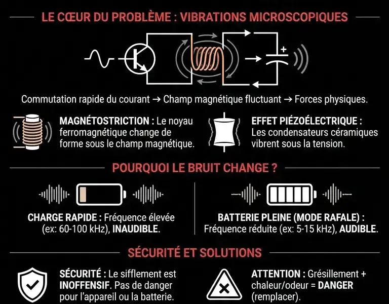 Infografica: Sifflement nocturne : l'origine de ce bruit &eacute;lectronique