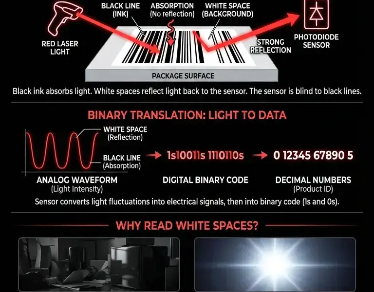 Infografica: The 50-Year Optical Illusion Hiding Inside Every Barcode