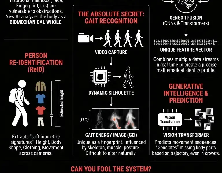 Infografica: The System That Knows Who You Are in 1 Second, Without Seeing Your Face
