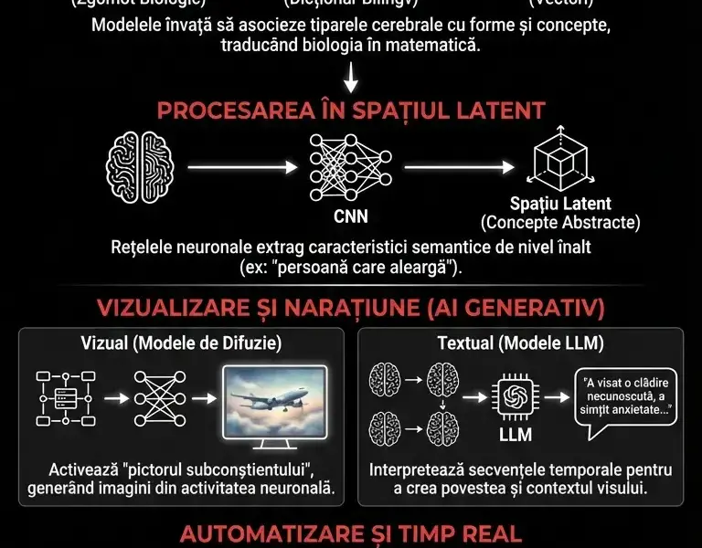 Infografica: Ultima barieră a minții: Cum a &icirc;nvățat AI să &icirc;ți citească visele