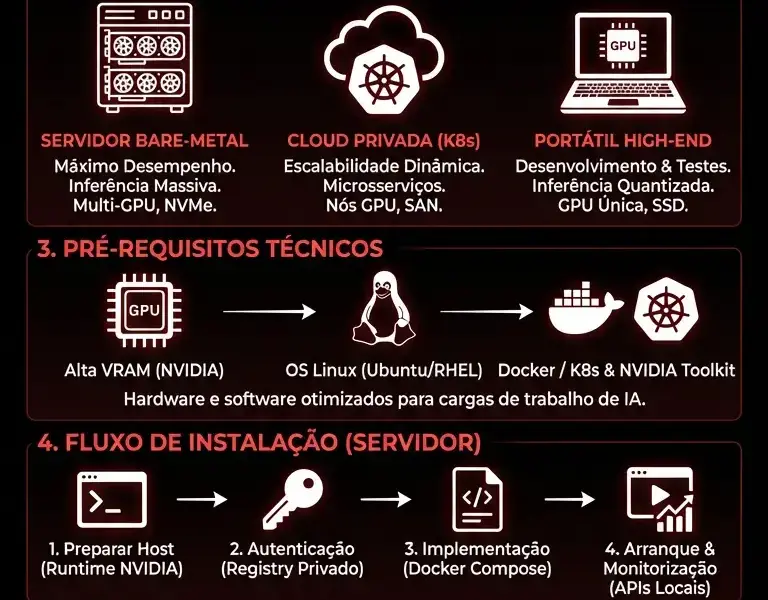 Infografica: Vitruvian-1 On Premise: Guia de Arquiteturas de Implementa&ccedil;&atilde;o