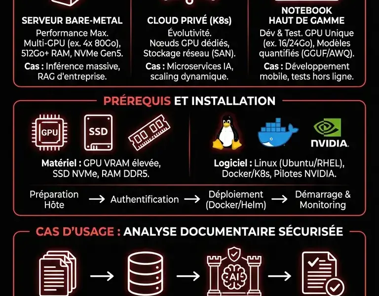 Infografica: Vitruvian-1 On Premise : Guide des Architectures de D&eacute;ploiement