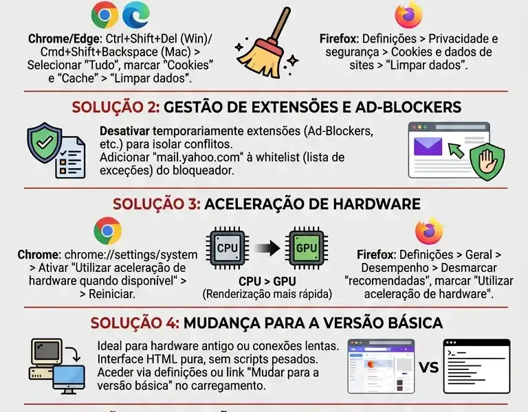 Infografica: Yahoo Mail Lento: Como Acelerar o Webmail