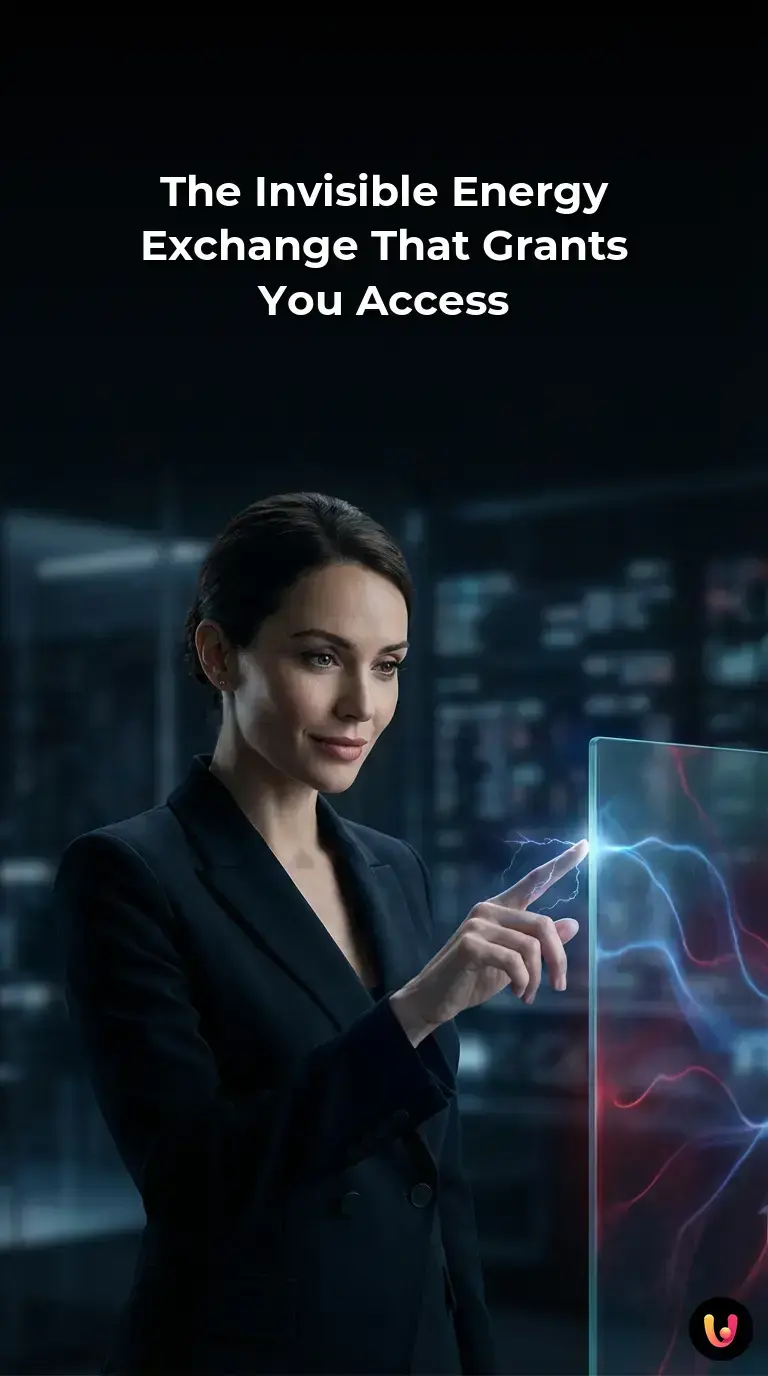 The Invisible Energy Exchange That Grants You Access