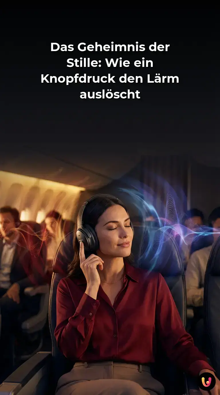Das Geheimnis der Stille: Wie ein Knopfdruck den Lärm auslöscht