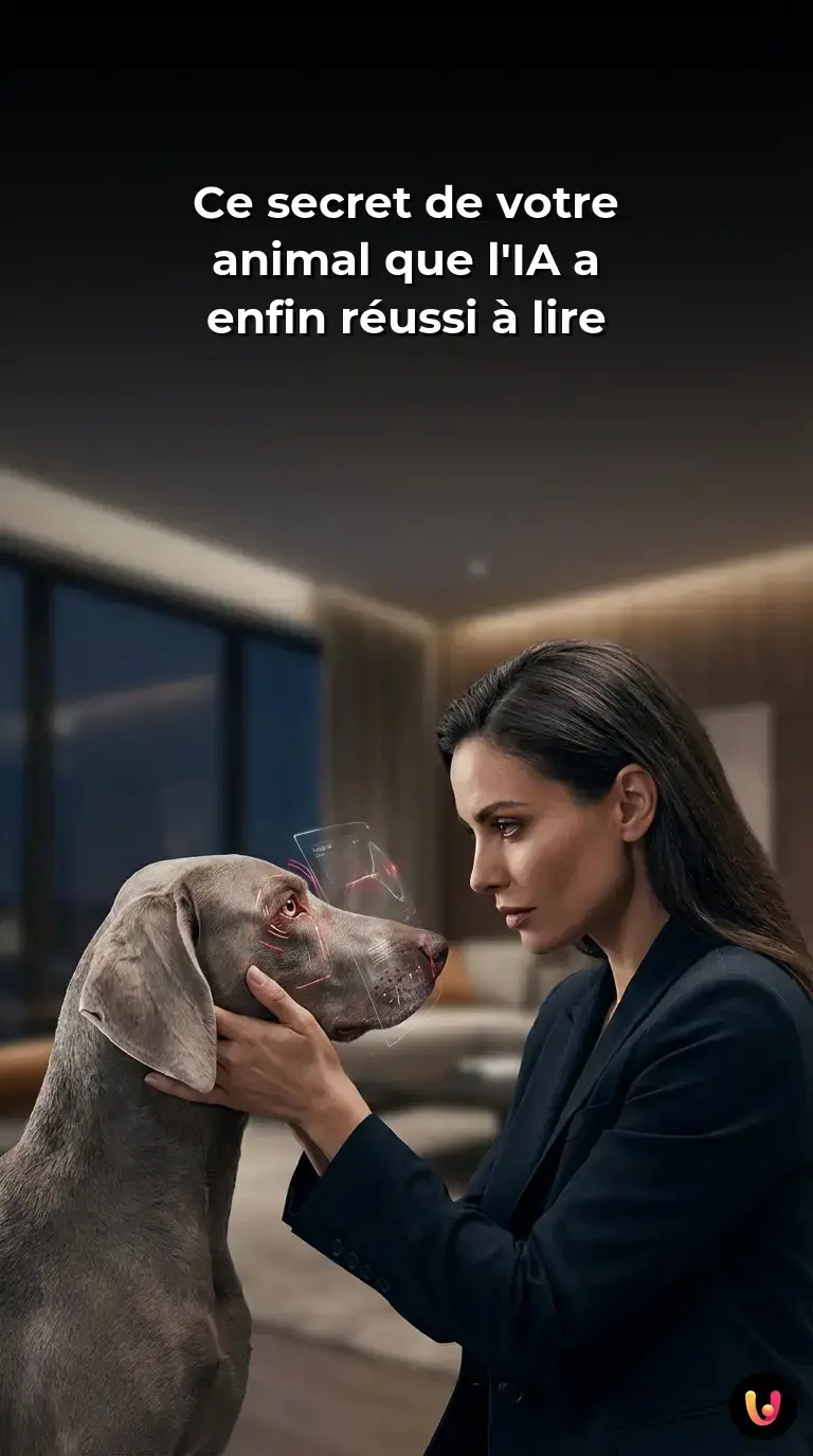 Un chien et un chat analys&eacute;s par des interfaces d'intelligence artificielle.