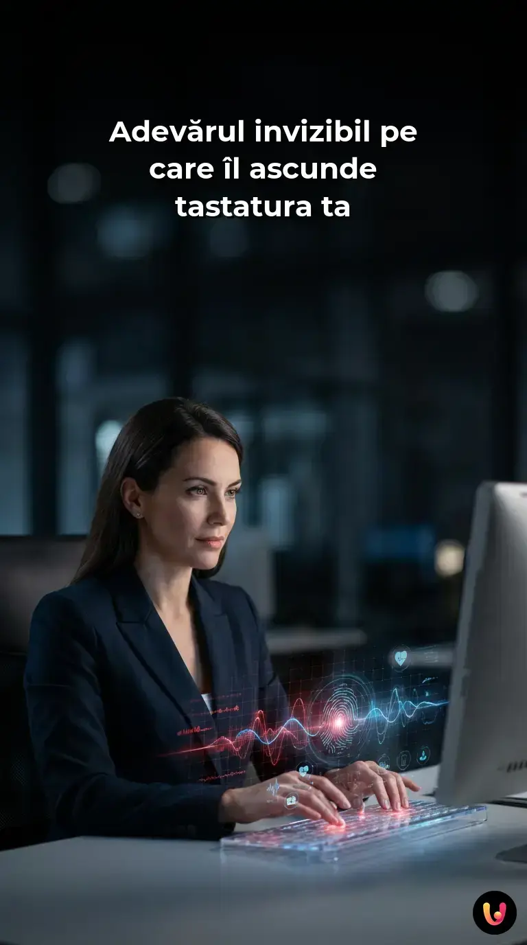 M&acirc;inile unei persoane care tastează pe o tastatură de laptop iluminată.