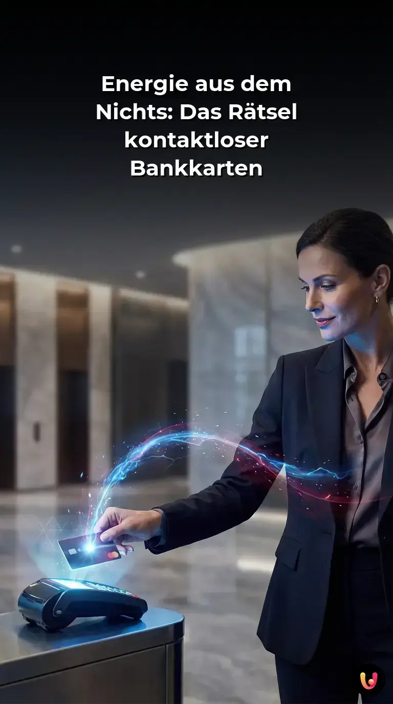 Eine Person bezahlt an der Kasse kontaktlos mit einer Bankkarte an einem NFC-Leseger&auml;t.