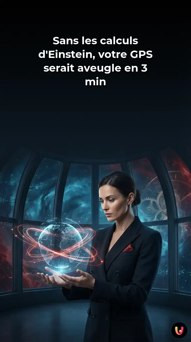 Un smartphone affichant un itin&eacute;raire GPS connect&eacute; &agrave; des satellites en orbite autour de la Terre.