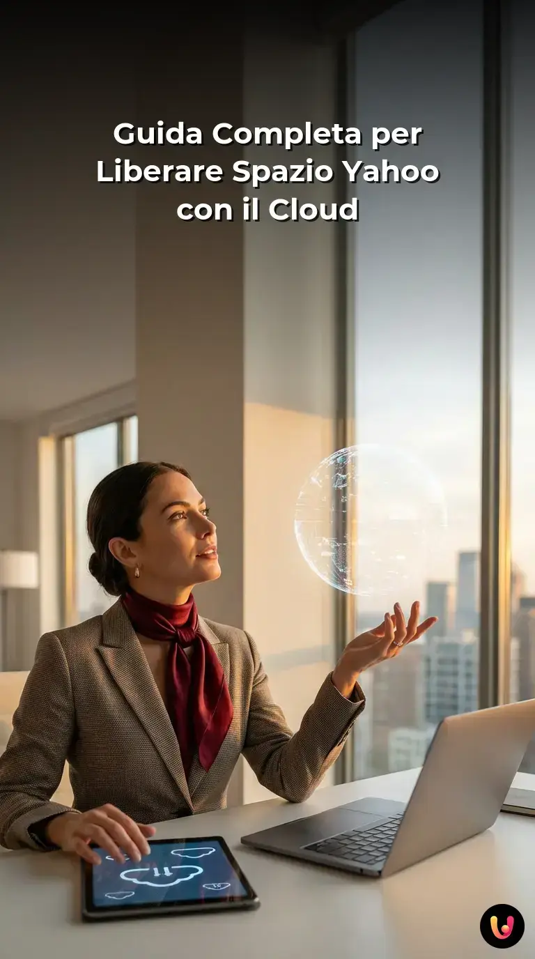Utente archivia le email di Yahoo su un servizio cloud per liberare spazio di memoria.