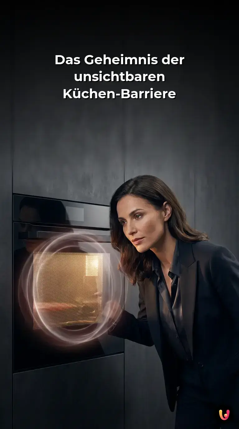 Nahaufnahme eines Metallgitters in der Glast&uuml;r eines laufenden Mikrowellenherds.