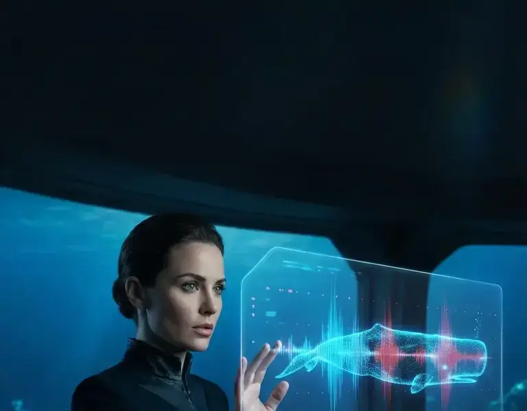 Pinterest: A gram&aacute;tica secreta do oceano: IA traduz linguagem n&atilde;o-humana