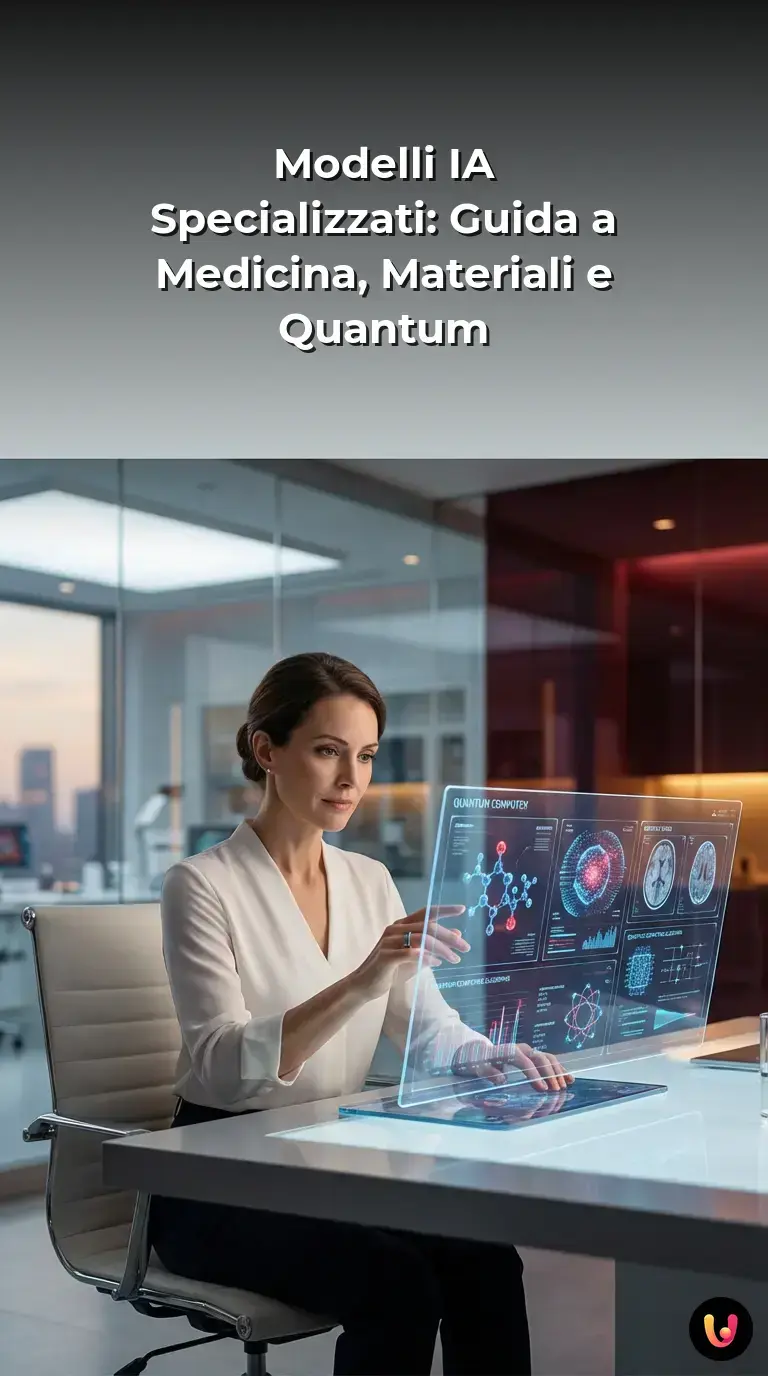 Rete neurale digitale che elabora strutture molecolari complesse e dati scientifici.