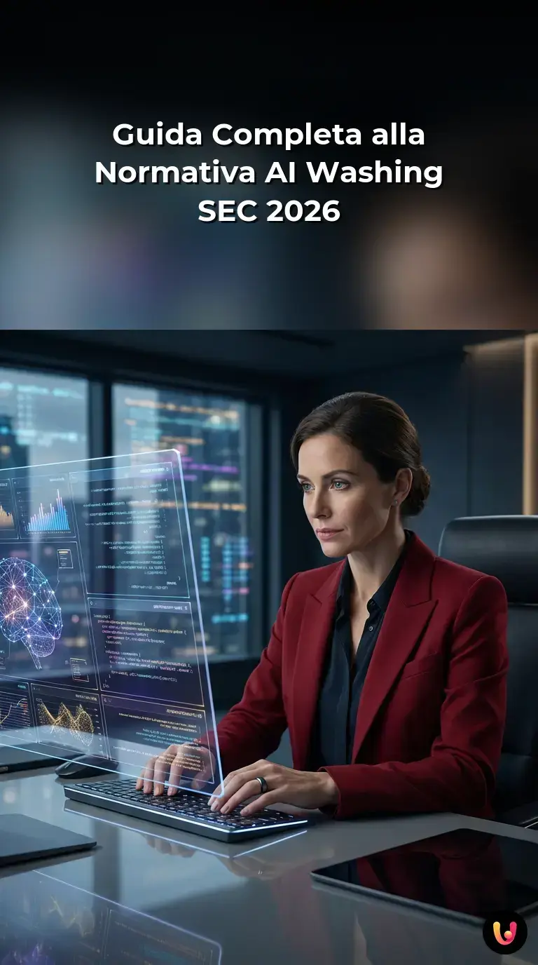 Um profissional analisa documentos legais sobre a transpar&ecirc;ncia da intelig&ecirc;ncia artificial.