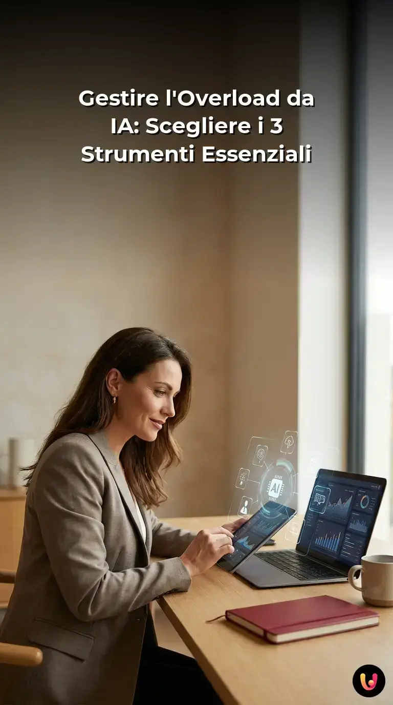 Professionista al computer organizza un flusso di lavoro digitale minimalista senza distrazioni.