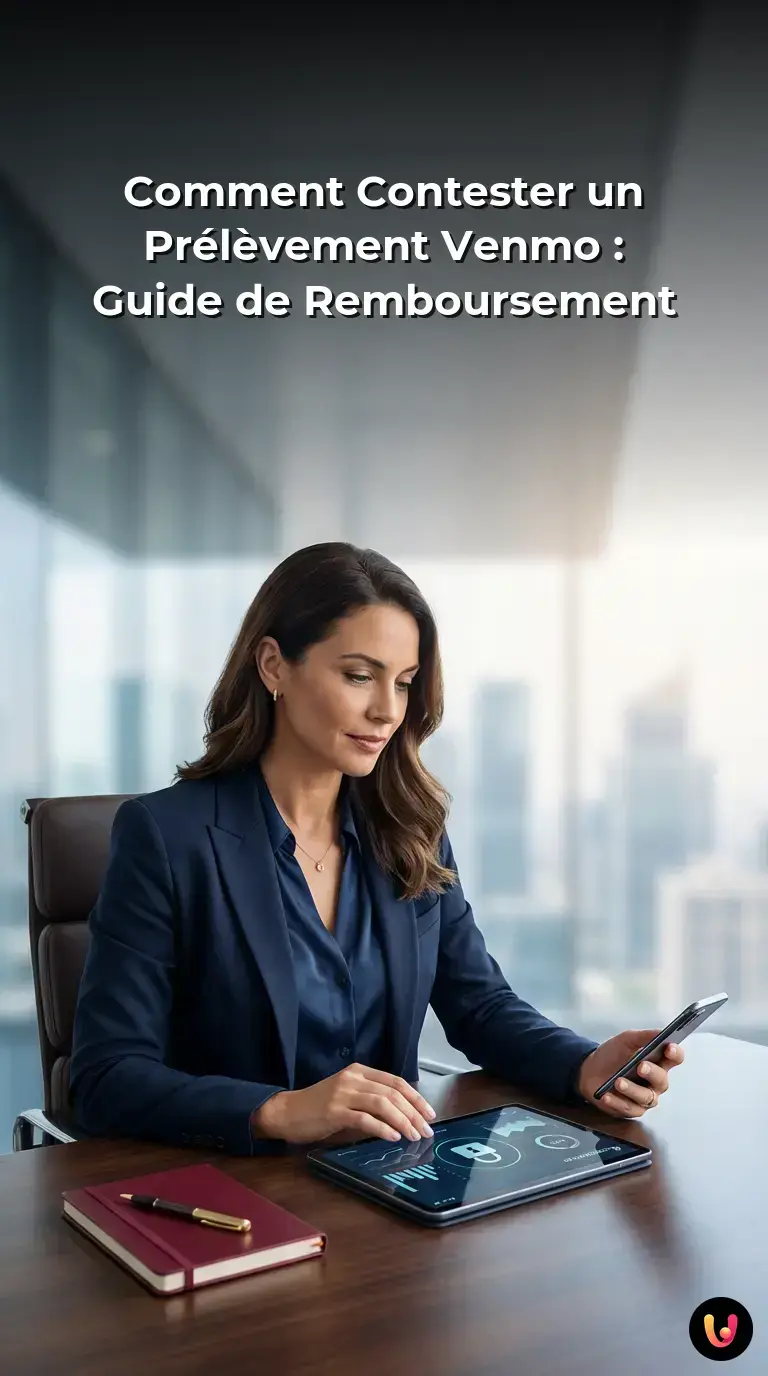 &Eacute;tapes d&eacute;taill&eacute;es pour contester une transaction Venmo et demander un remboursement.
