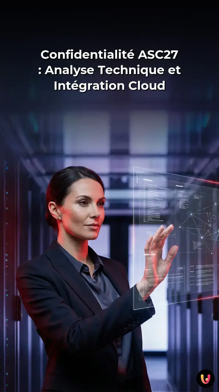 Réseau cloud privé sécurisant les données d'entreprise avec l'IA ASC27.