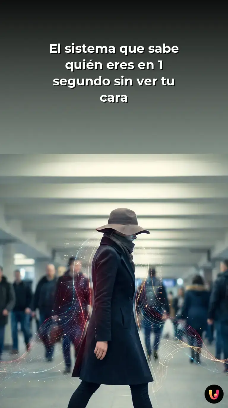 Persona an&oacute;nima en una multitud escaneada por un sistema biom&eacute;trico.