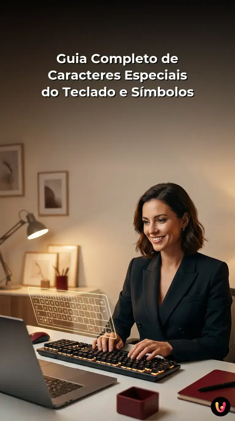 Resumo visual das combina&ccedil;&otilde;es de teclas e atalhos para digitar s&iacute;mbolos ocultos.