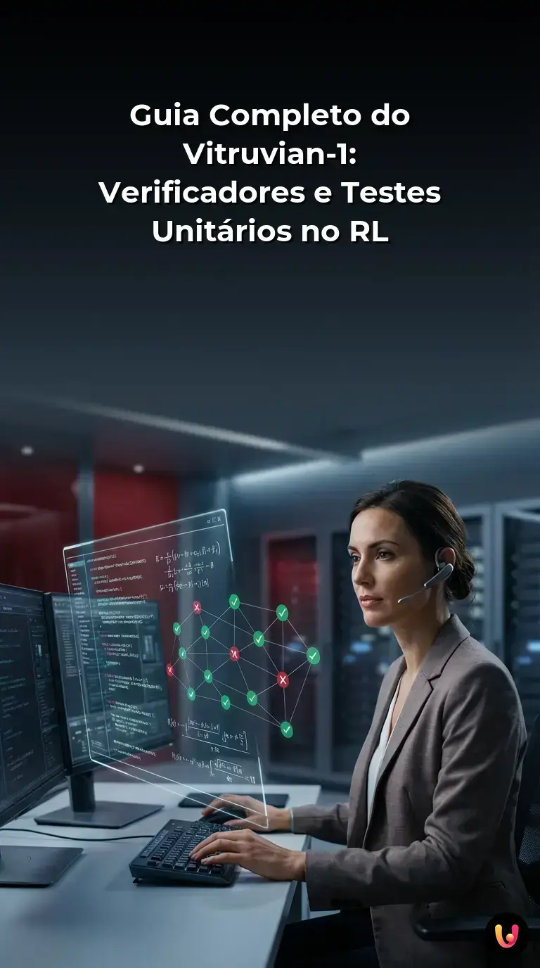 Diagrama explicativo sobre testes unitários no Reinforcement Learning do Vitruvian-1.