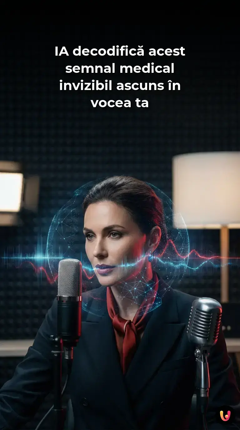 Unde sonore digitale și inteligență artificială analiz&acirc;nd vocea umană.