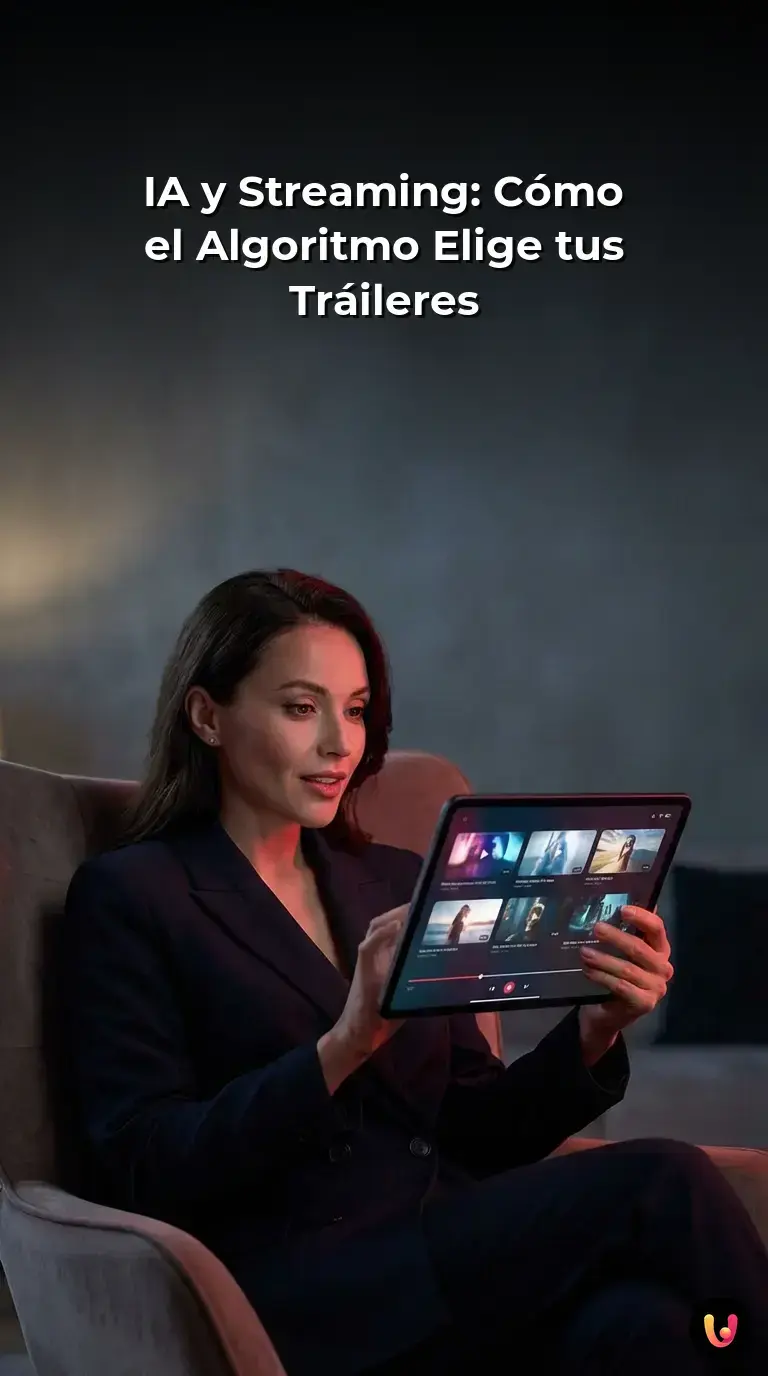 IA y Streaming: C&oacute;mo el Algoritmo Elige tus Tr&aacute;ileres
