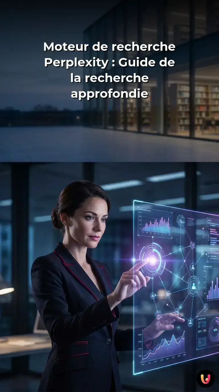 Sch&eacute;ma d&eacute;taill&eacute; du processus de recherche avec Perplexity AI.