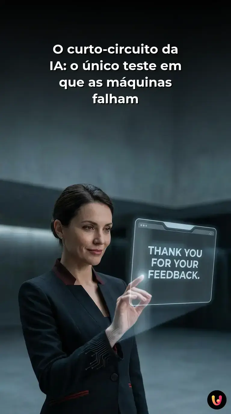 C&eacute;rebro digital brilhante com fa&iacute;scas de curto-circuito perante textos complexos.