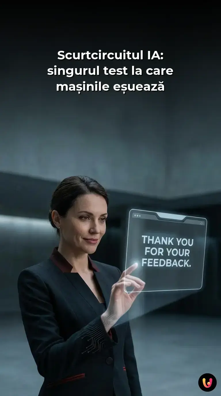 Reprezentare conceptuală a unui algoritm confuz &icirc;n fața sarcasmului uman.