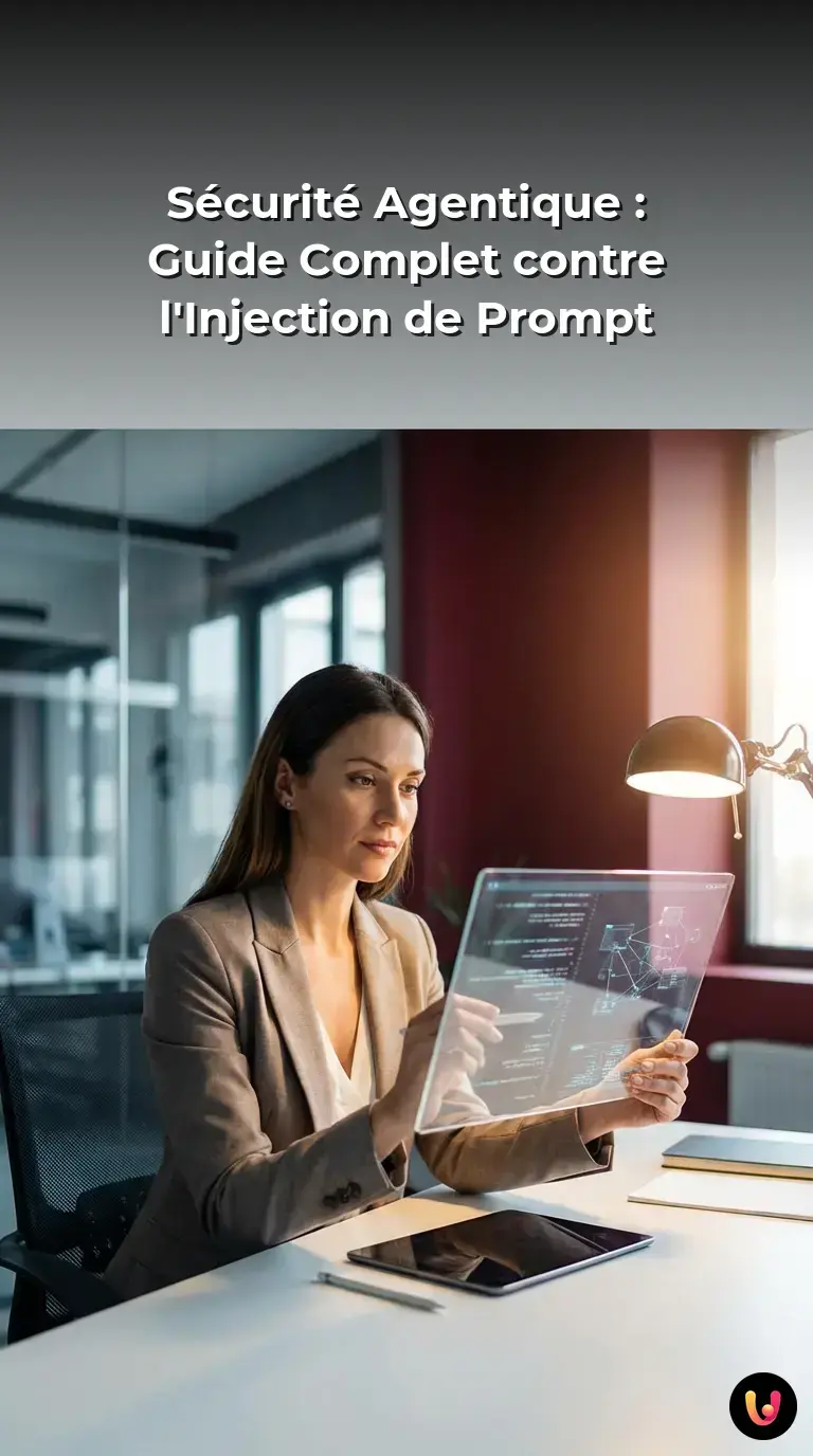 Sch&eacute;ma d&eacute;taillant la protection des agents IA contre l'injection de prompt.