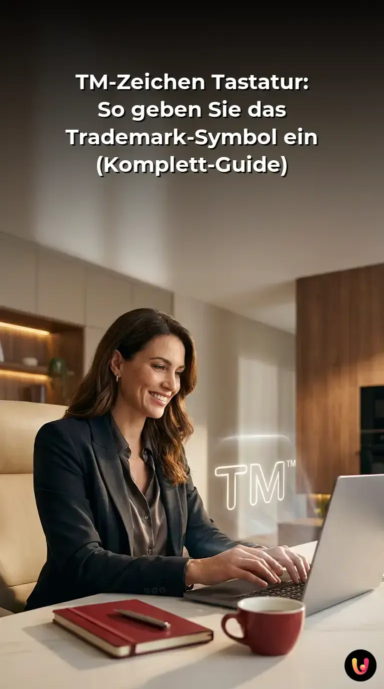 &Uuml;bersichtliche Darstellung der Tastenkombinationen f&uuml;r das TM-Symbol auf verschiedenen Systemen.