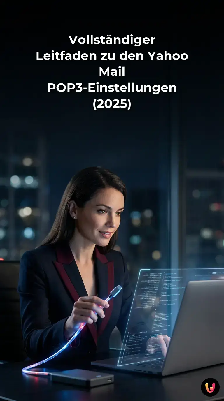 &Uuml;bersicht der Yahoo Mail POP3-Einstellungen 2025 f&uuml;r lokale Speicherung und Datenschutz.