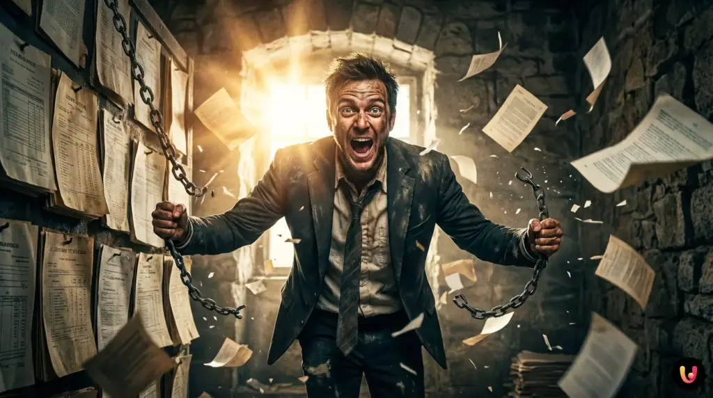 Interfaccia del simulatore online per il calcolo della prescrizione dei debiti.