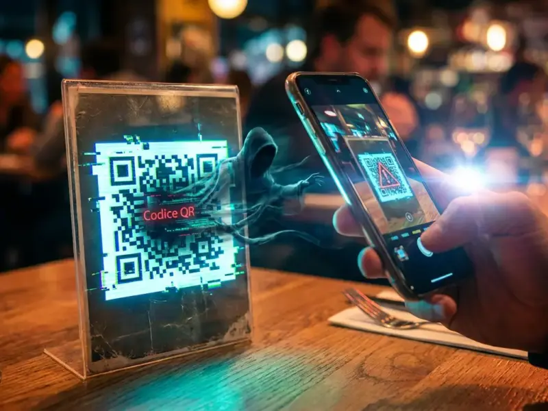 Featured: Quishing: il pericolo invisibile dietro i menu digitali