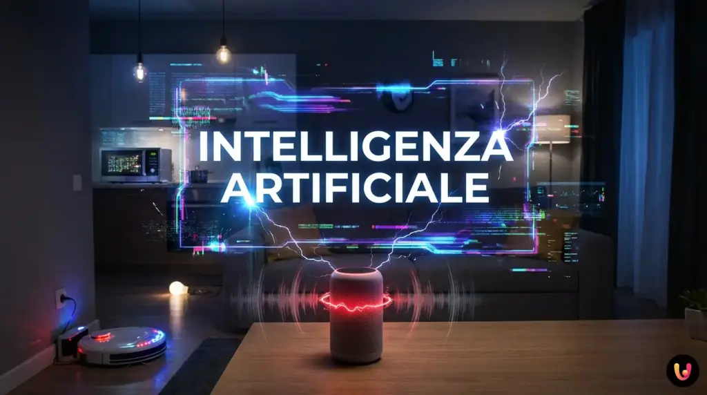 Dispositivo dom&eacute;stico inteligente bloqueado debido a ruidos dom&eacute;sticos e interferencias ac&uacute;sticas.