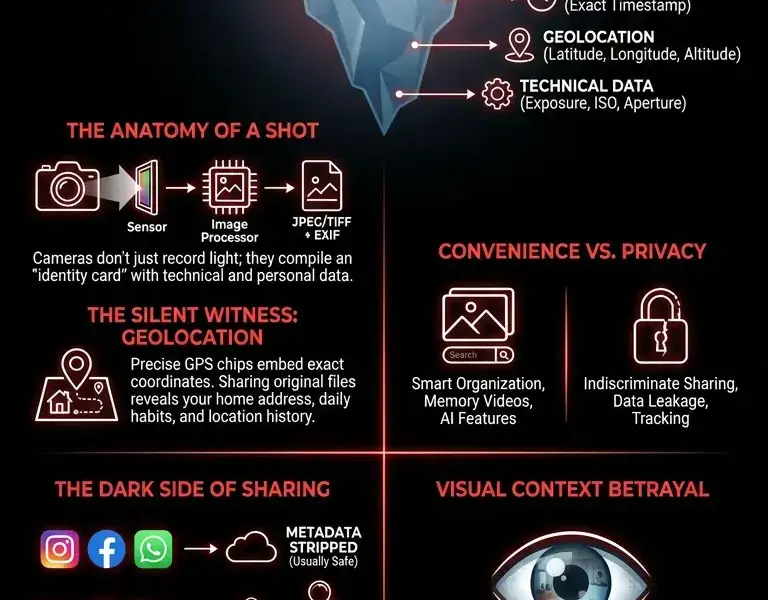 Infografica: Beyond the Pixels: The Secret Archive Hidden in Every Shot